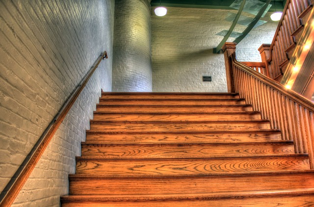 schody zábradlí